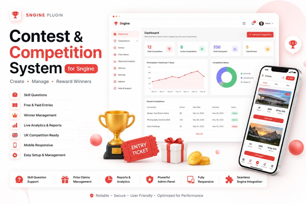 Contest Plugin For sngine